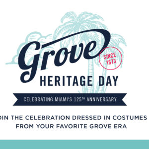 Paint a Coconut and Celebrate With Us at the Grove Heritage Day