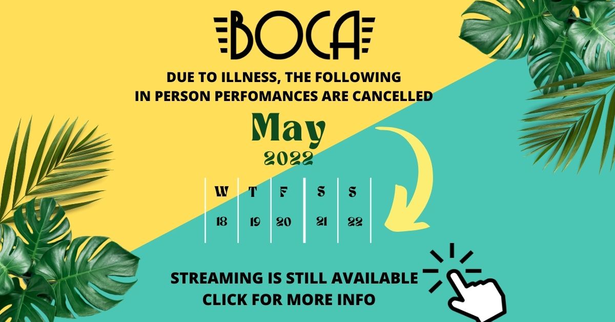 CLICK FOR MORE INFO CANCELLED